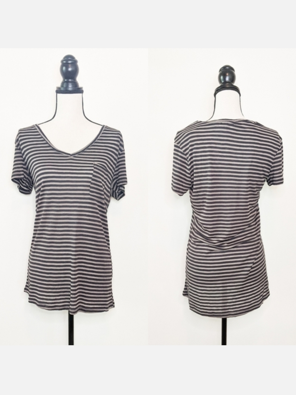 🦋LAST🦋 NWT Hayden LA Striped T-Shirt, Size Large